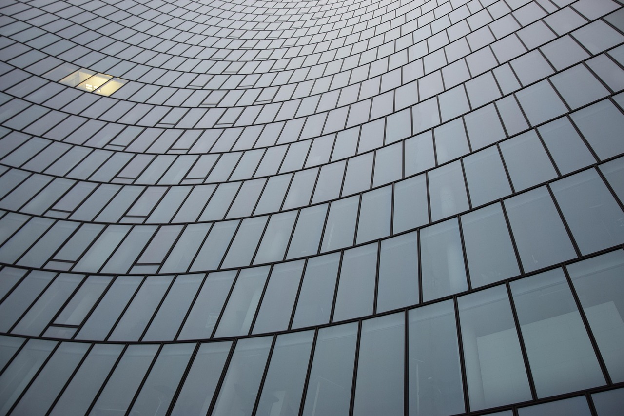 Glass building, architecture, building — Marine Collagen: The Sustainable Beauty Boost from the Sea