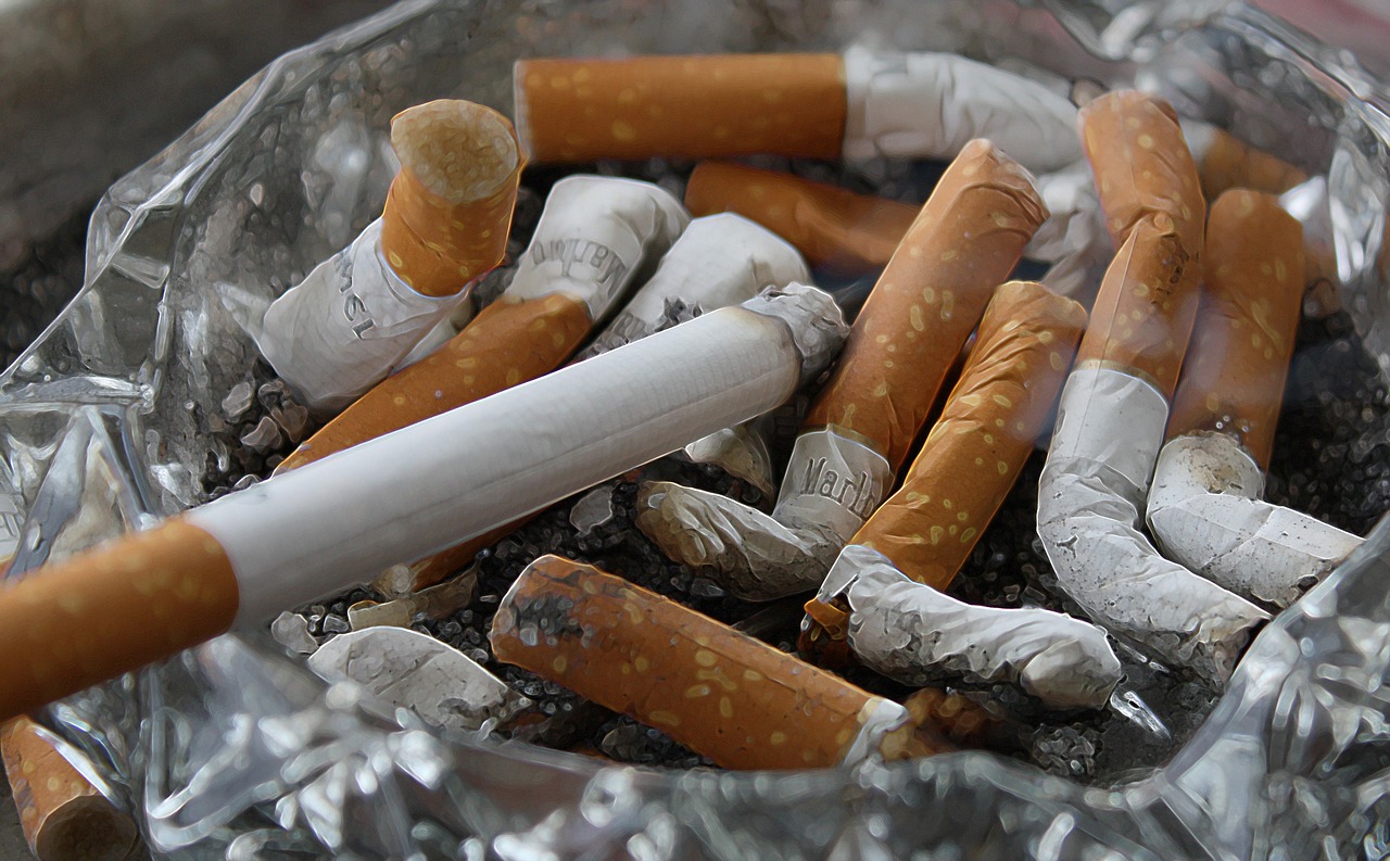 Cigarettes, ashtray, ash — Top 4 Supplements That Can Have a Positive Impact On Your Health